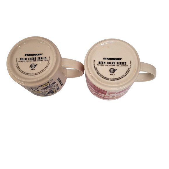 Starbucks Been There Series Lot 2 Miami 2021 San Francisco 2018 Mug 14 oz - Picture 5 of 6